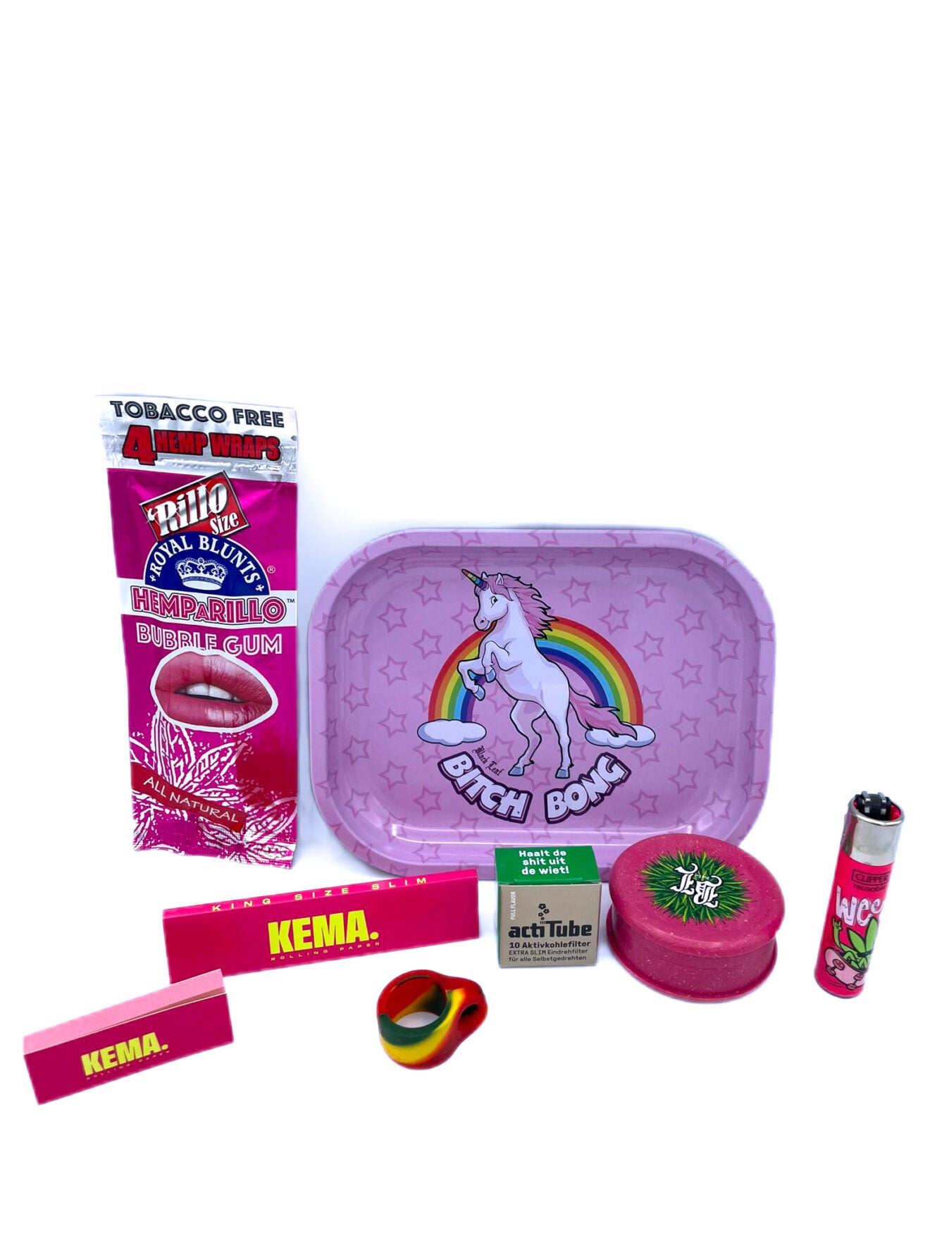 Pack Rosa Bitch Bong