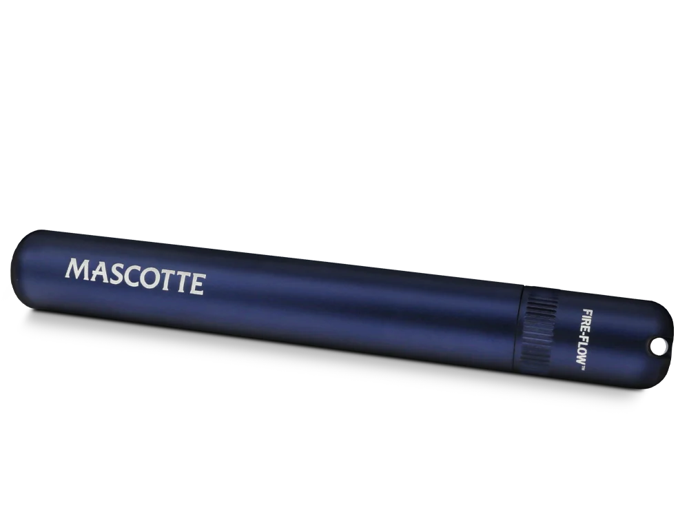 Mascotte JaySafe azul oscuro cerrado con tapón roscado
