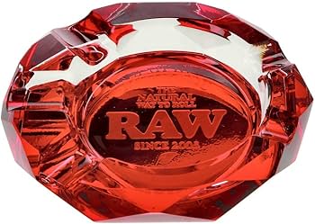 RAW Ruby Ashtray – Cenicero de Cristal