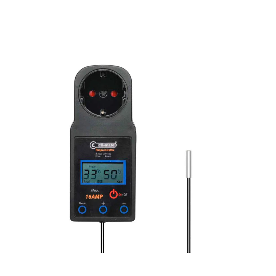 Controlador Digital de Temperatura 16A con Sonda
