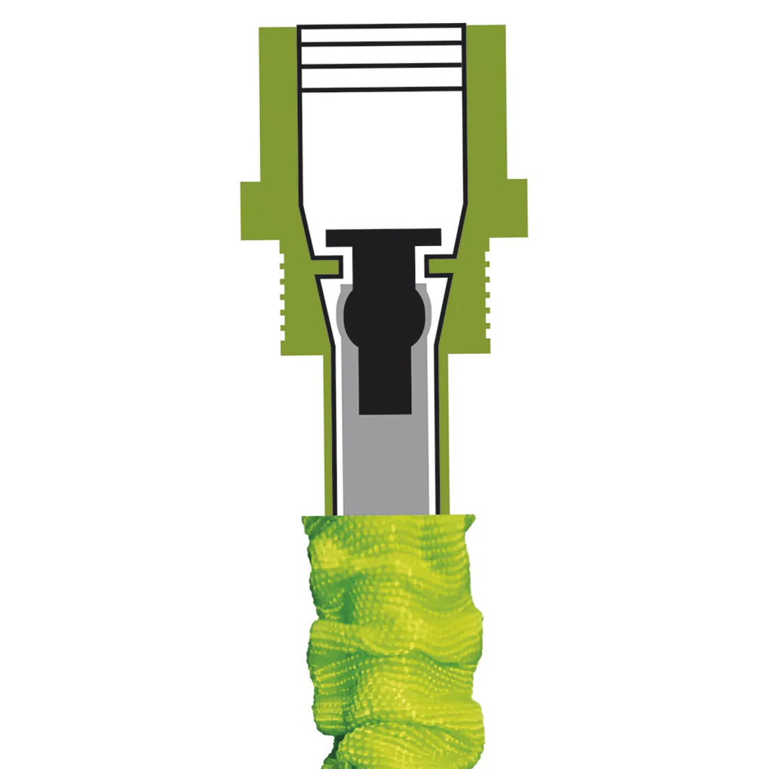 MANGUERA EXTENSIBLE Ø12 mm, ½ pulg, 7,5 m