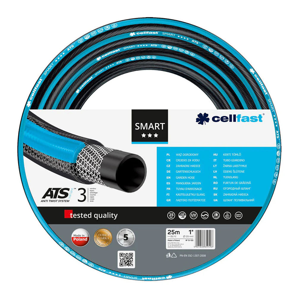 Manguera de Riego Smart 25 m (Ø25 mm – 1") CELLFAST
