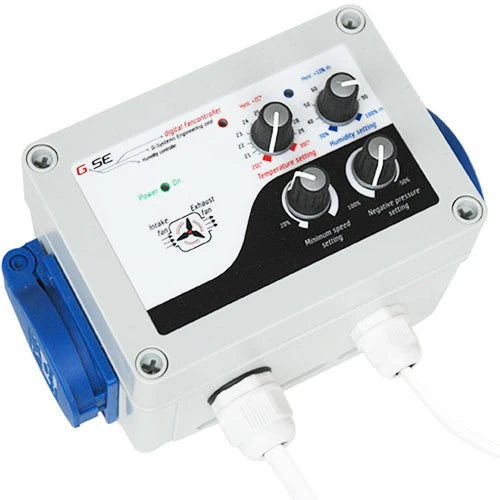 Control Humedad, Temperatura y Presión Negativa 2x5A GSE