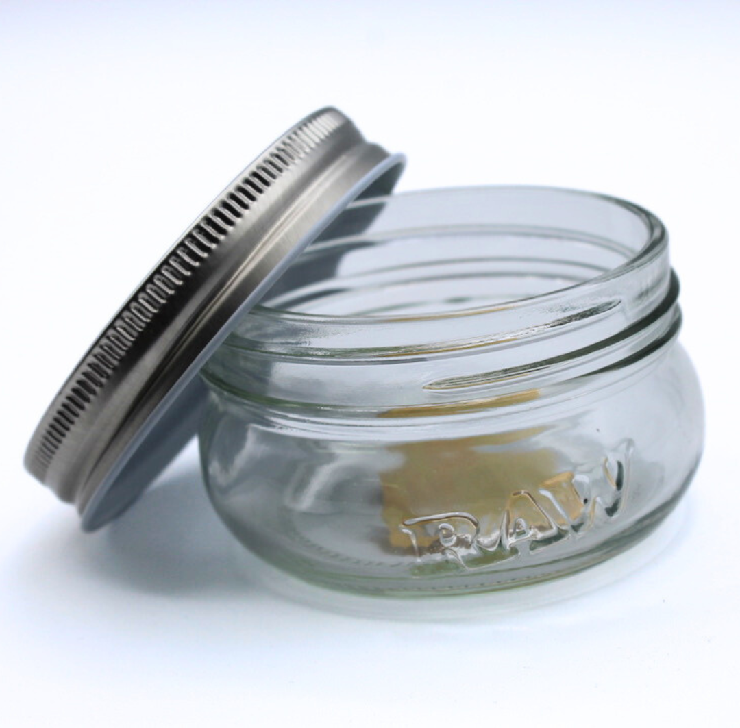 Bote de cristal RAW MASON JAR 6oz