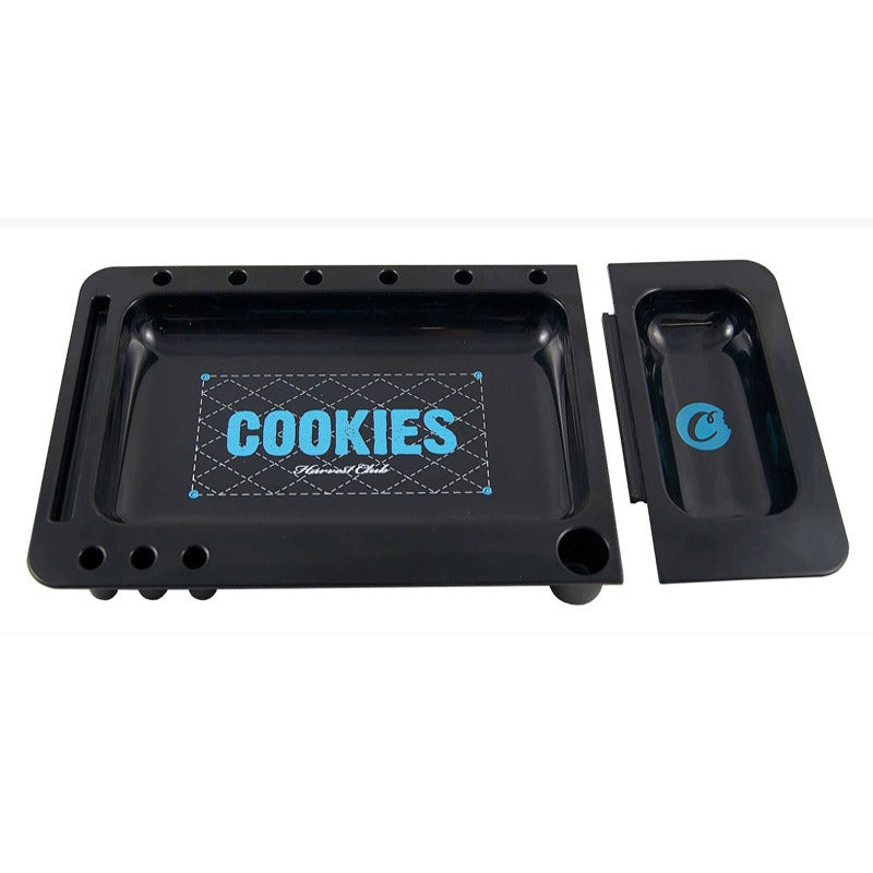Bandeja Cookies Negra con Compartimento