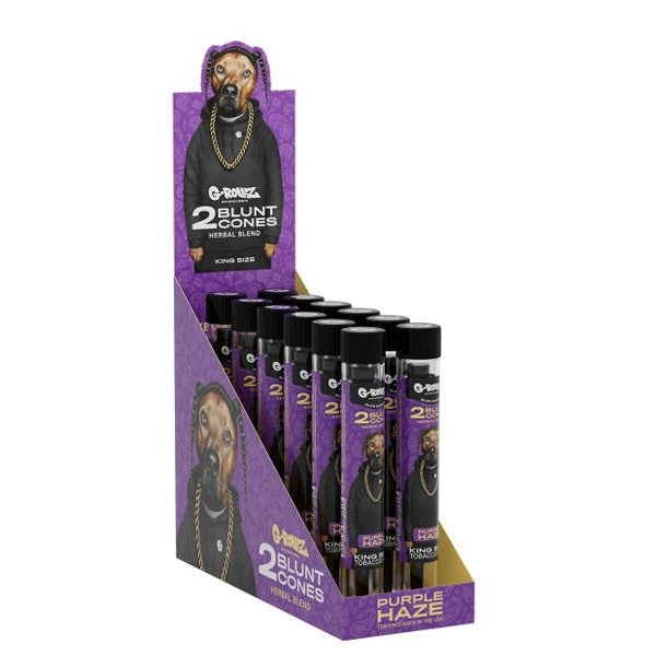 Expositor morado de tubos G-Rollz The Dog Purple Haze