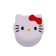 Bote de silicona Hello Kitty de 6 ml blanco con lazo rojo
