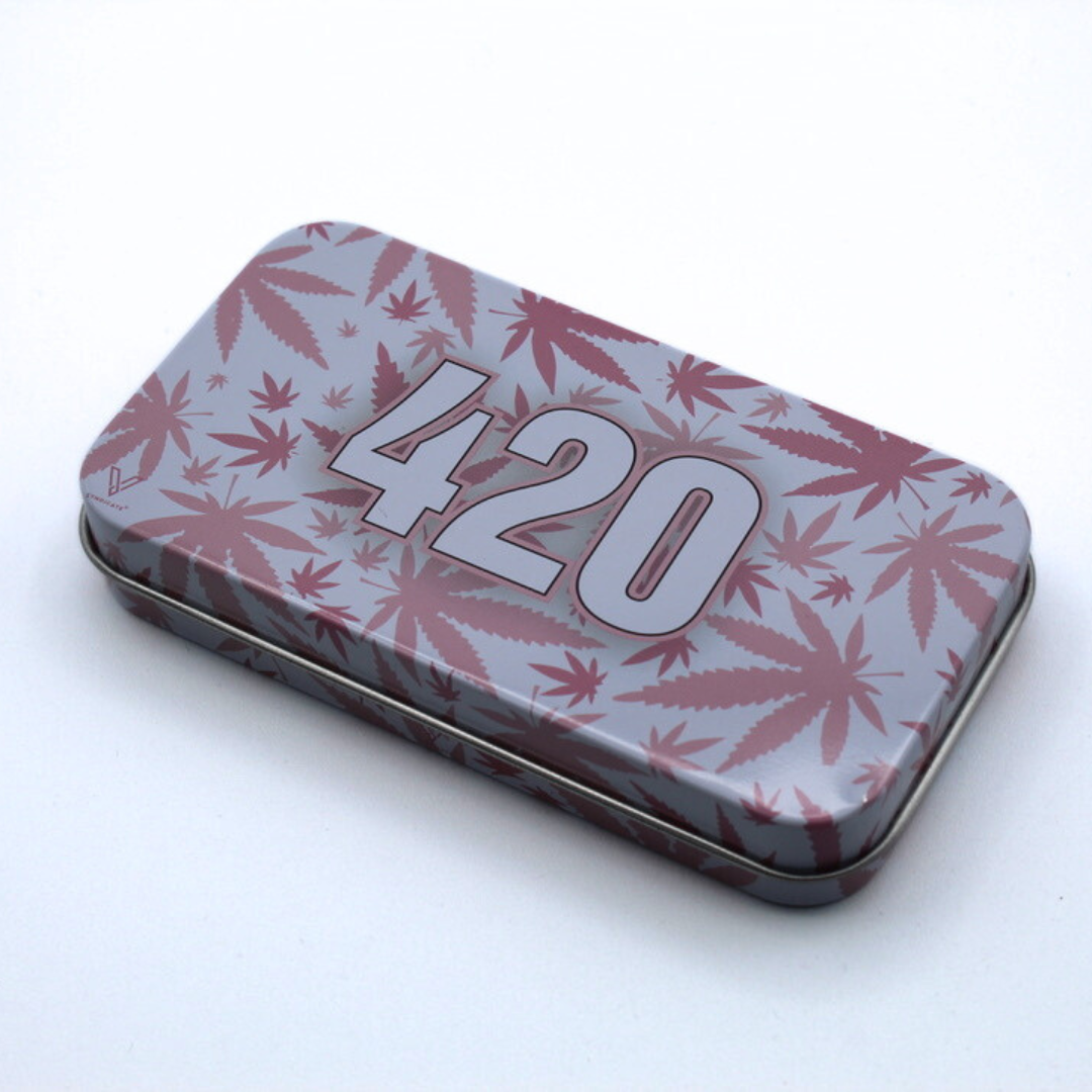Caja de Metal 420 Rosa