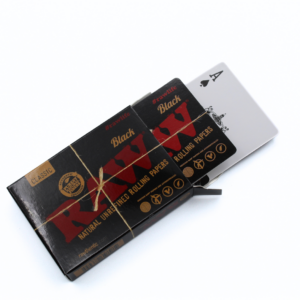 Baraja de póker RAW BLACK