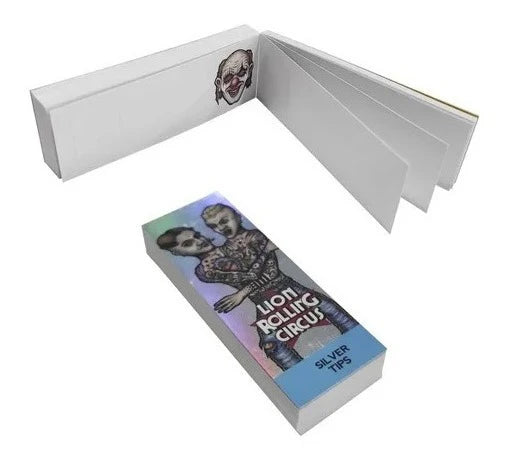 Tips Mini Silver LION ROLLING CIRCUS