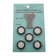 Kit de cinco discos cerámicos y llave para humidificador Mist Maker de cinco membranas