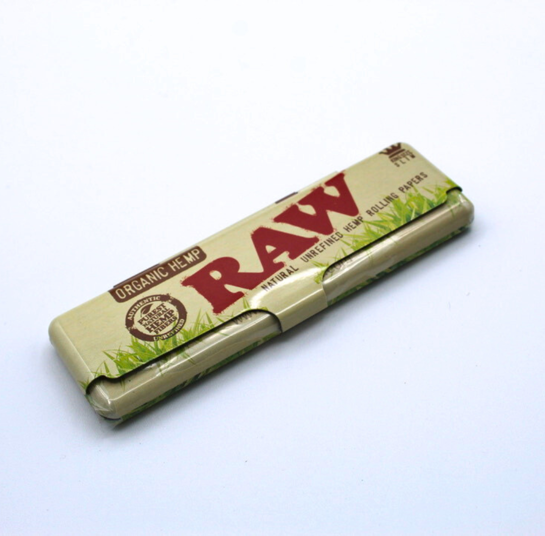 Funda metálica RAW para librillo king size