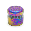 Grinder Psychedelic Leaf de 52 mm con decoración psicodélica multicolor