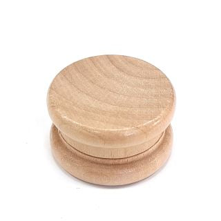 Grinder circular de madera lisa de 52 mm con vetas visibles