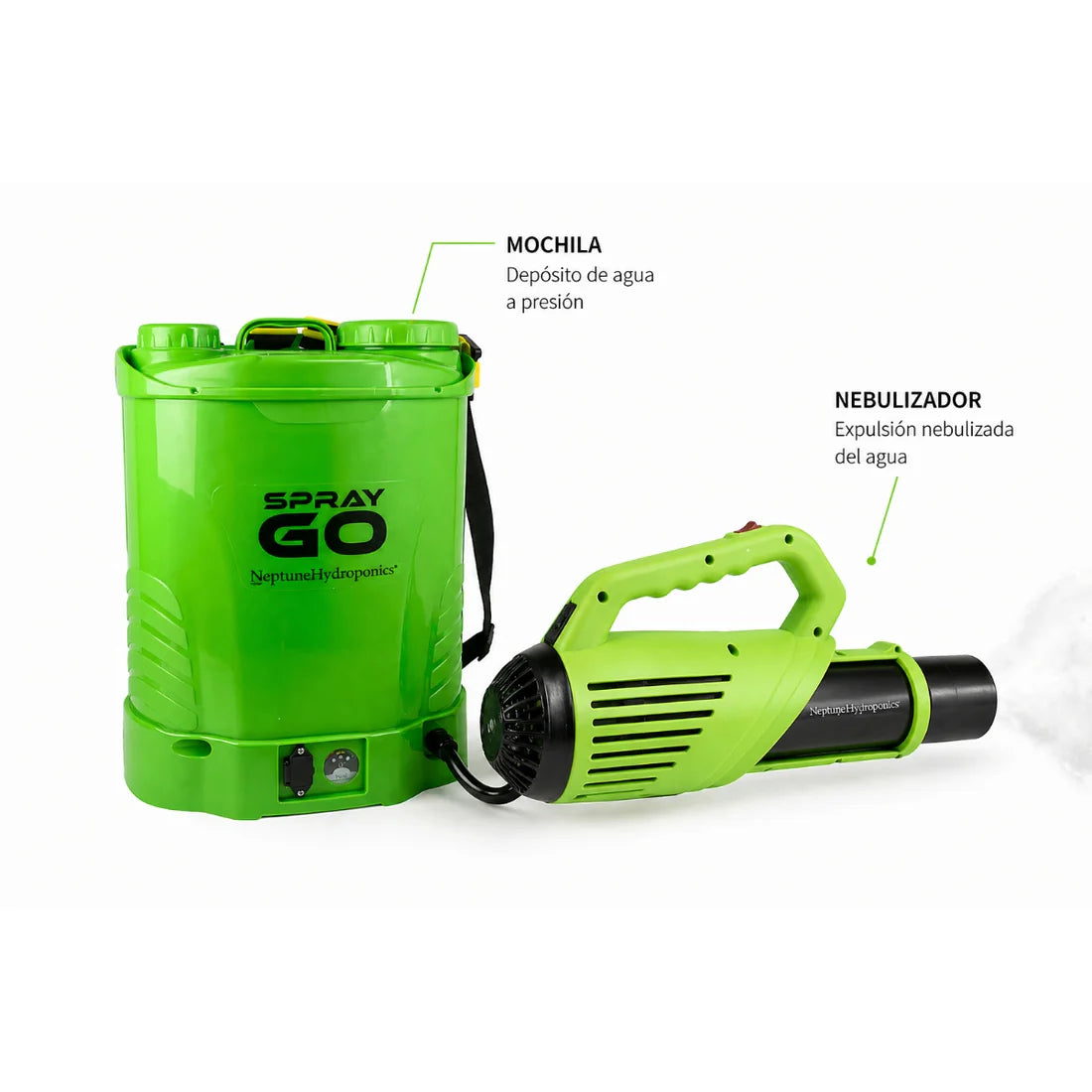 Kit Nebulización Spray Go Neptune Hydroponics
