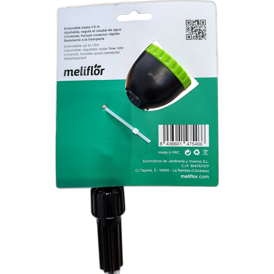 Lanza de riego extensible MELIFLOR