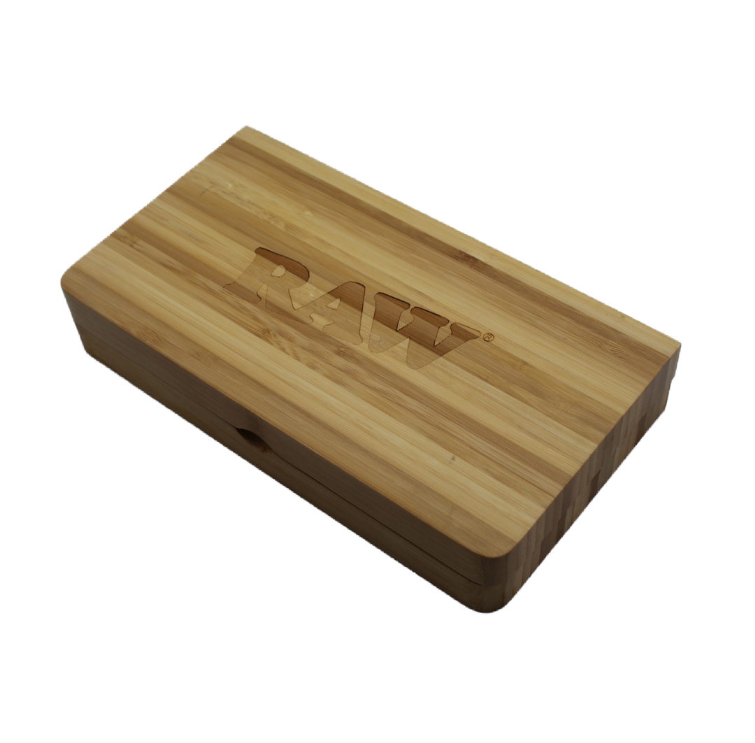 Bandeja RAW de bambú STRIPED BLACKFLIP