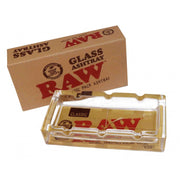 RAW Cenicero Pack Cristal con caja de cartón RAW Glass Ashtray Classic Pack