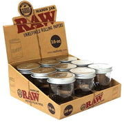 Bote de Cristal RAW Mason Jar 16oz