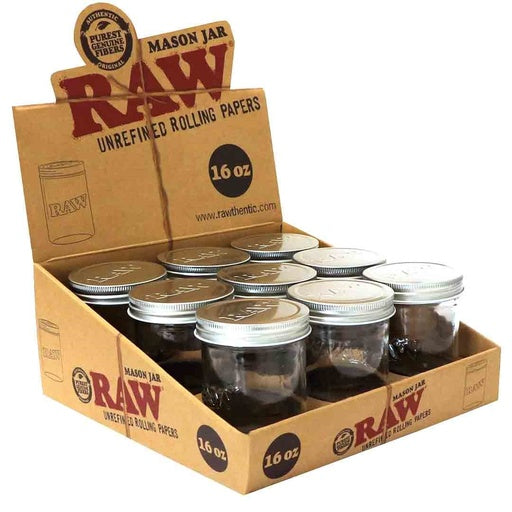Bote de Cristal RAW Mason Jar 16oz