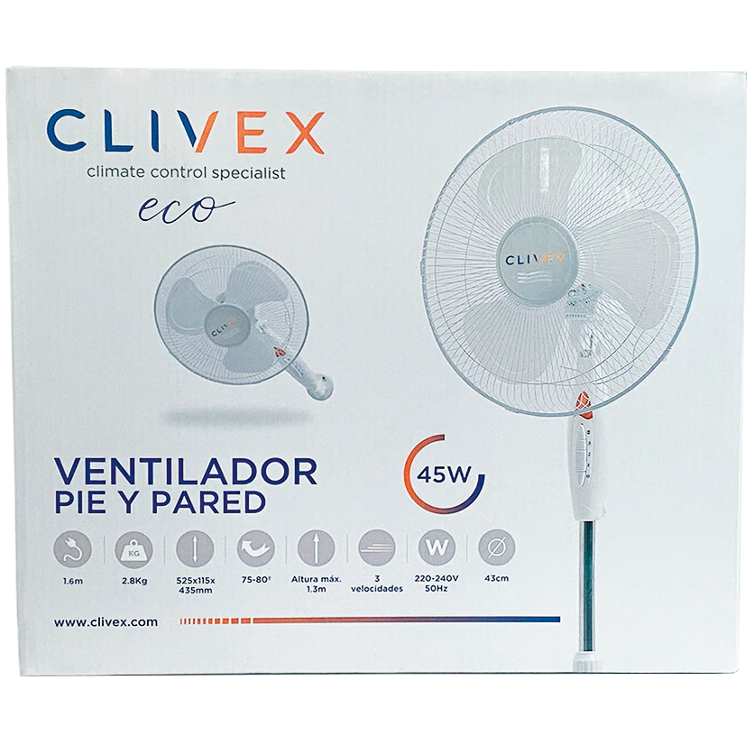Ventilador 2 Posiciones CLIVEX
