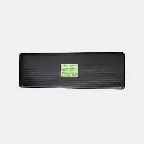 Bandeja de cultivo 120 x 55 cm negra Garland
