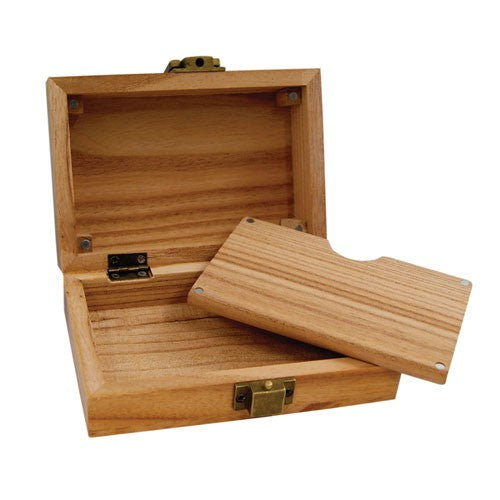 RAW Caja de Madera con Bandeja – The Natural Way to Roll