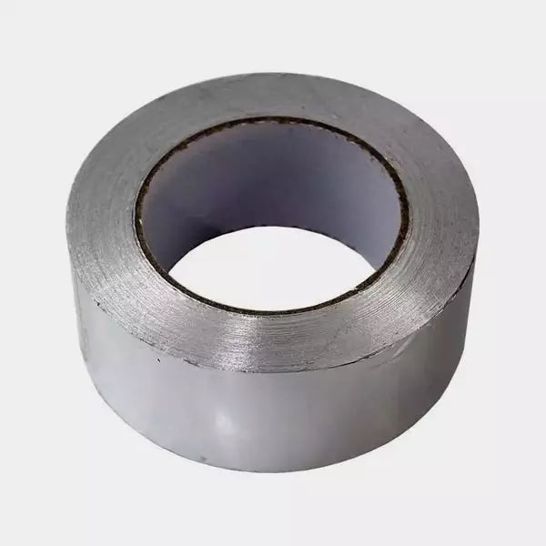 Cinta Adhesiva Aluminio Brillo Metal