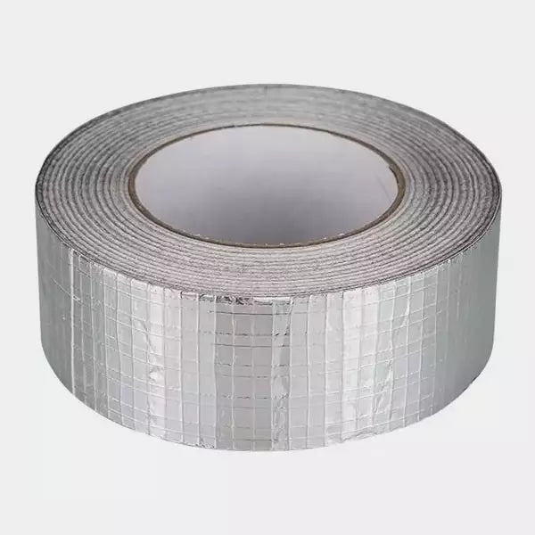 Cinta Adhesiva Aluminio Brillo Metal