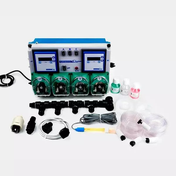Controlador de Nutrientes 4 Bombas con Sondas