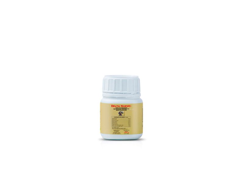 Delta Nueve, envase de 150 ml
