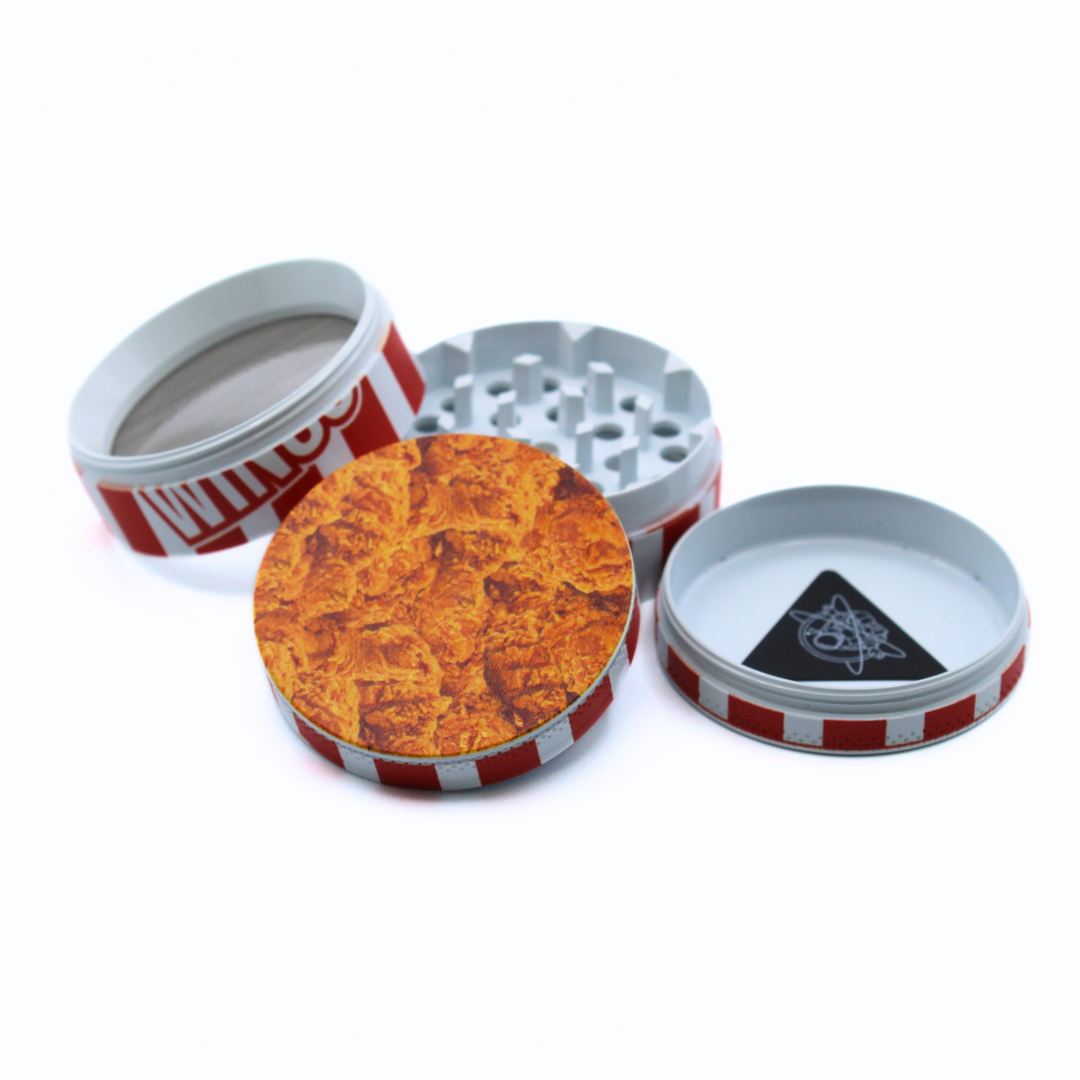 Grinder de Aluminio Pollo Frito