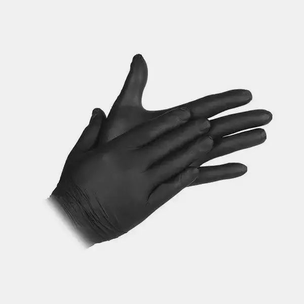 Guantes de nitrilo negros 100 Uds