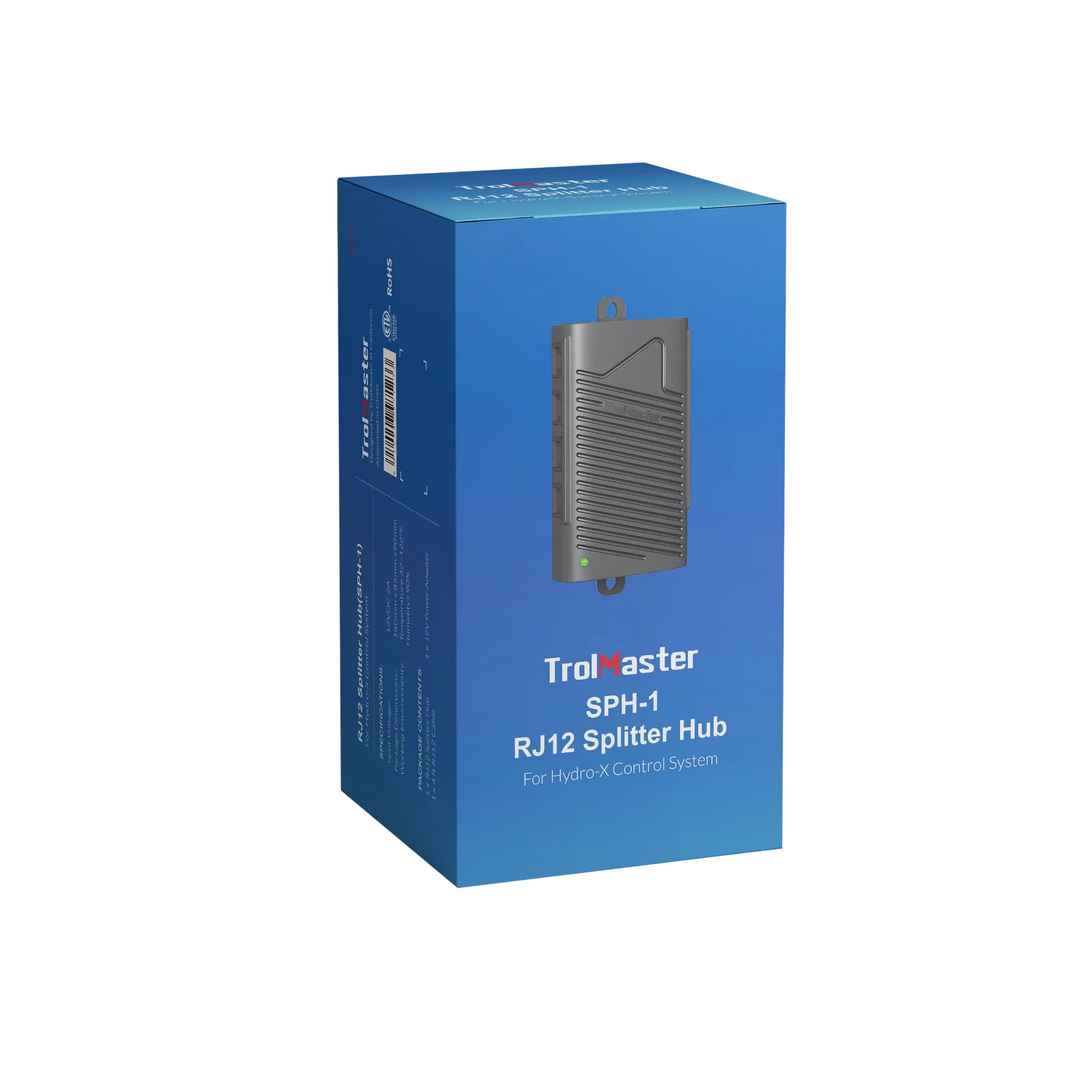 SPH-1 RJ12 Splitter Hub Alimentado TrolMaster