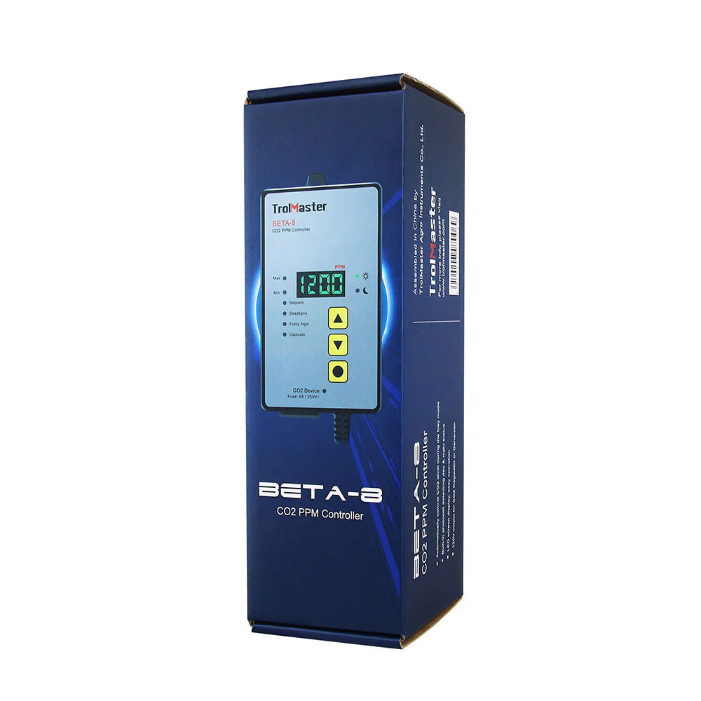 BETA-8 Controlador Digital de CO₂ PPM