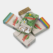 Cajas Jilter de diseños variados con filtros blancos cilíndricos