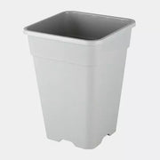 Macetas Blancas Cuadradas