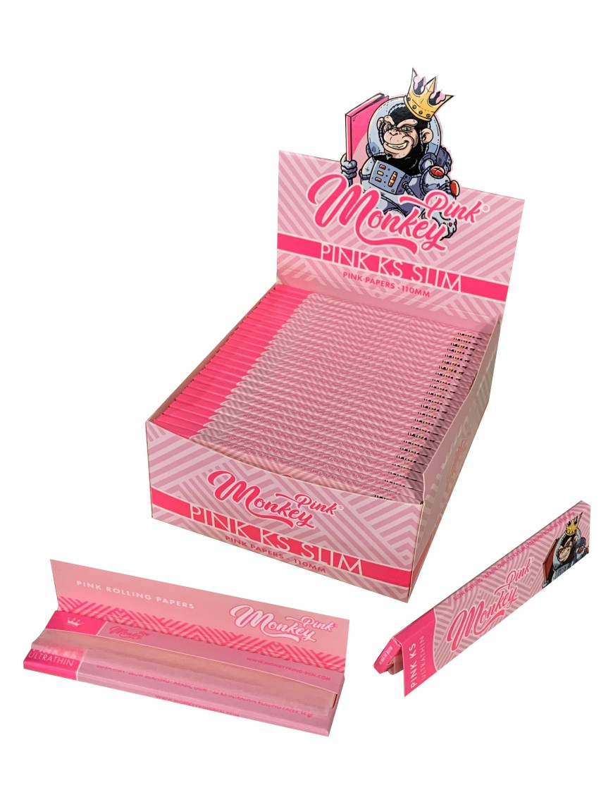Monkey Pink King Size Slim