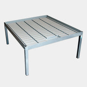 Soporte para mesa de cultivo con bandeja