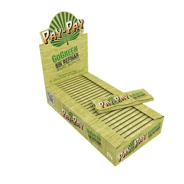 Expositor Pay-Pay Go Green 1¼, venta por librillo individual