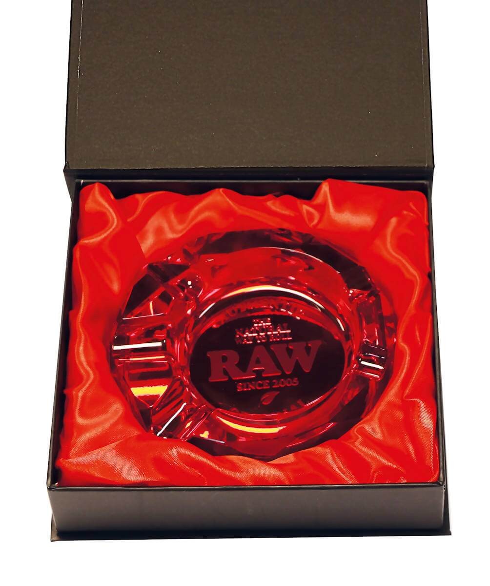 RAW Ruby Ashtray – Cenicero de Cristal